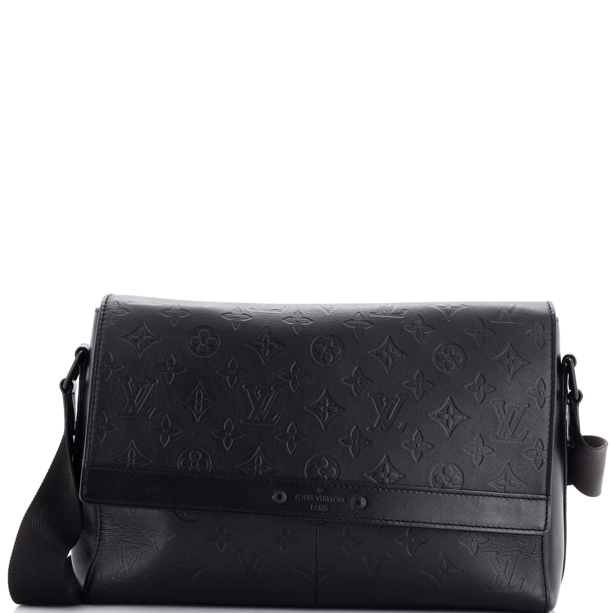 Louis Vuitton Sprinter Messenger Bag Monogram Shadow Leather