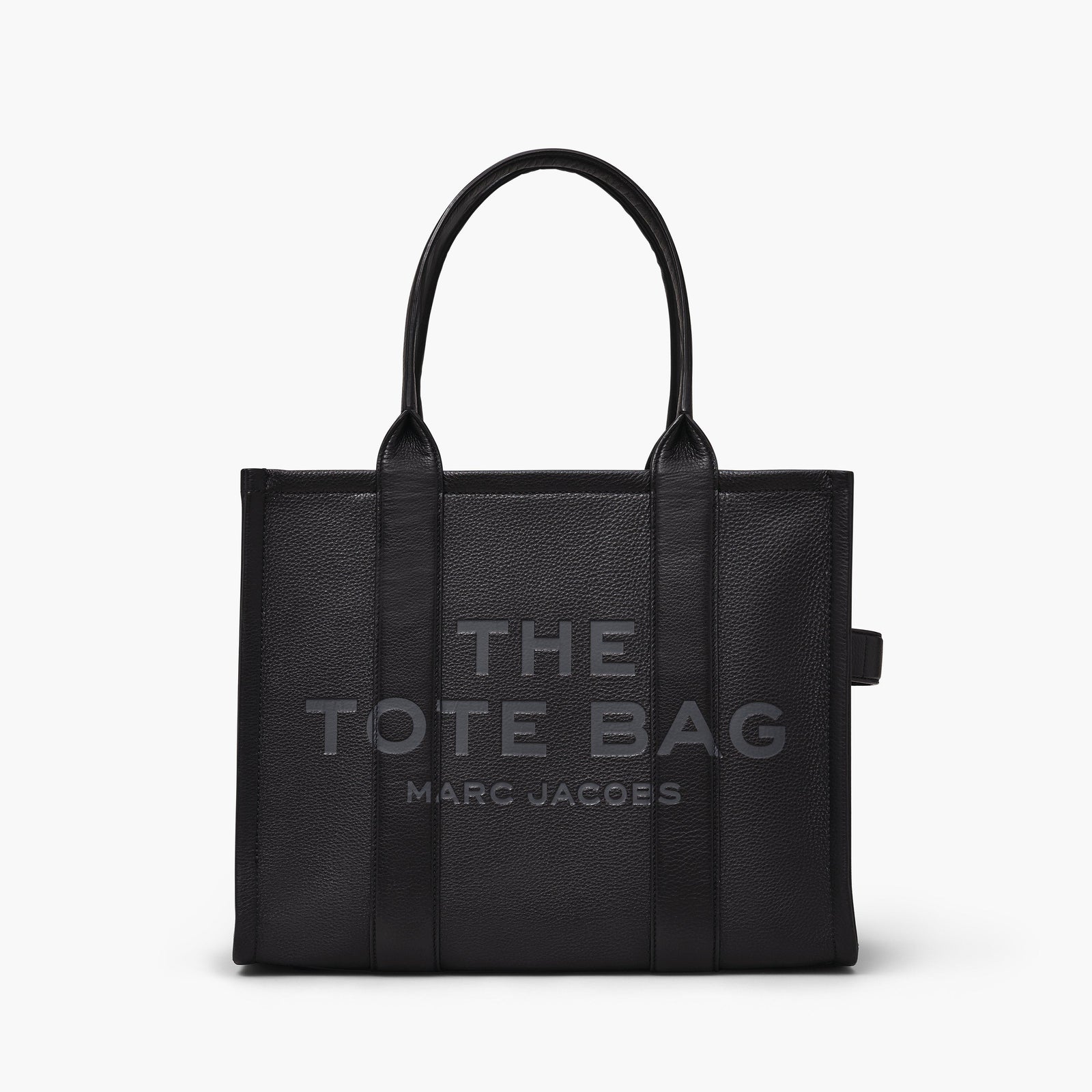 Marc Jacobs The Leather Large Tote Bag in Black