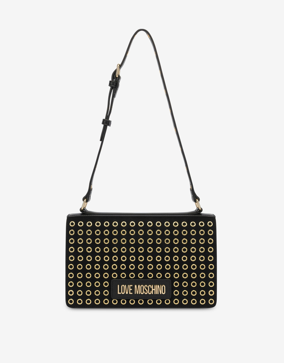 Love Moschino Sac D’épaule Avec Œillets Glam Up