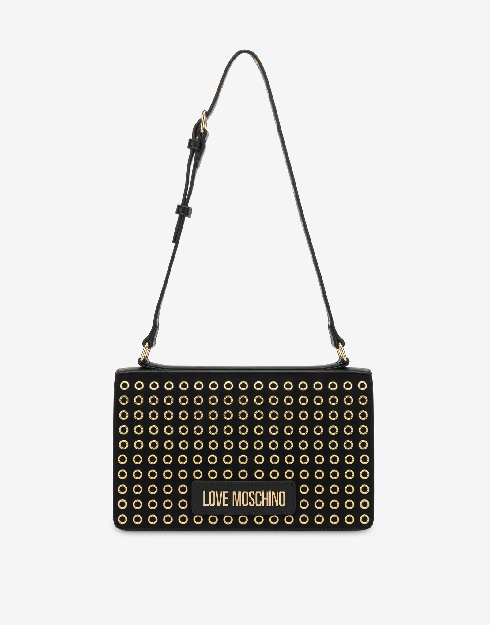 Love Moschino Sac D'épaule Avec Œillets Glam Up