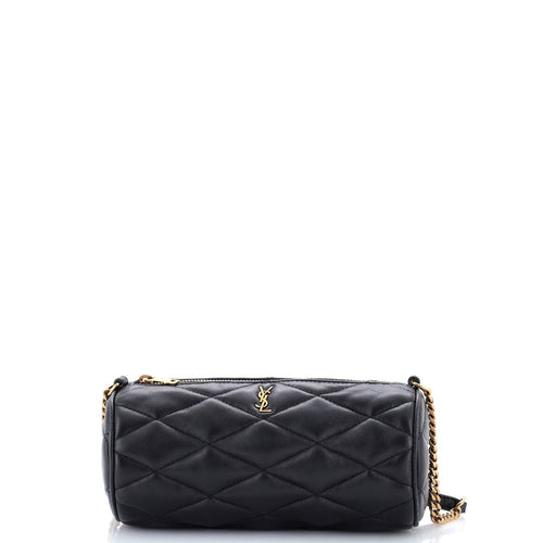 Sade Tube Bag Quilted Leather Small