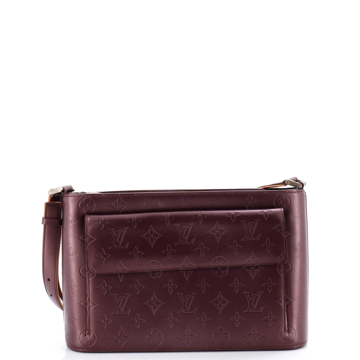 Louis Vuitton Mat Allston Handbag Monogram Vernis