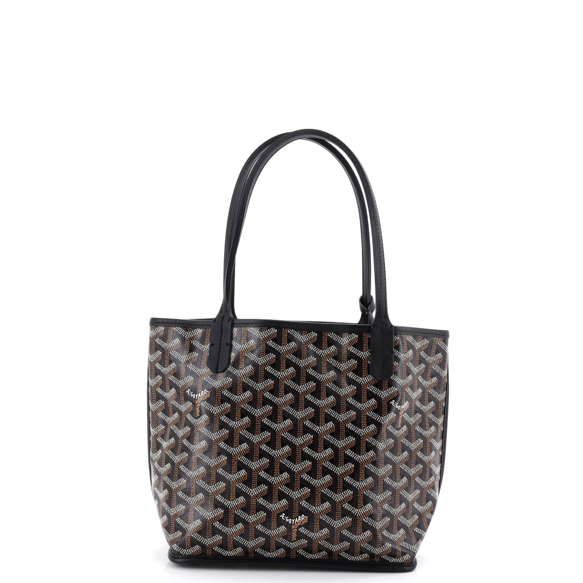 Goyard GOYARD Anjou Reversible Tote Coated Canvas Mini