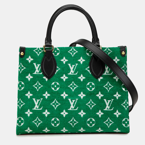 LV Match Monogram Jacquard Velvet OnTheGo PM