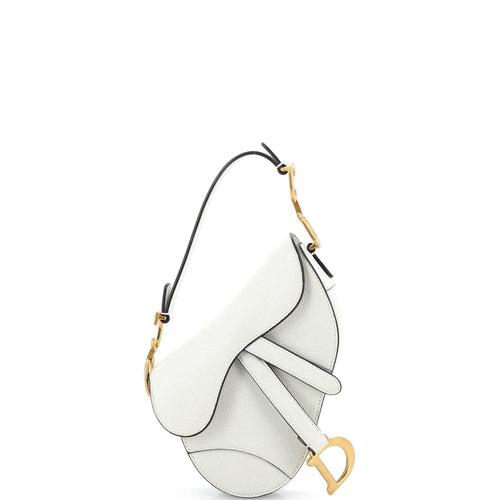 Saddle Handbag Leather Mini