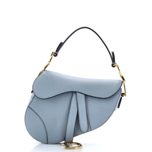Saddle Handbag Leather Mini