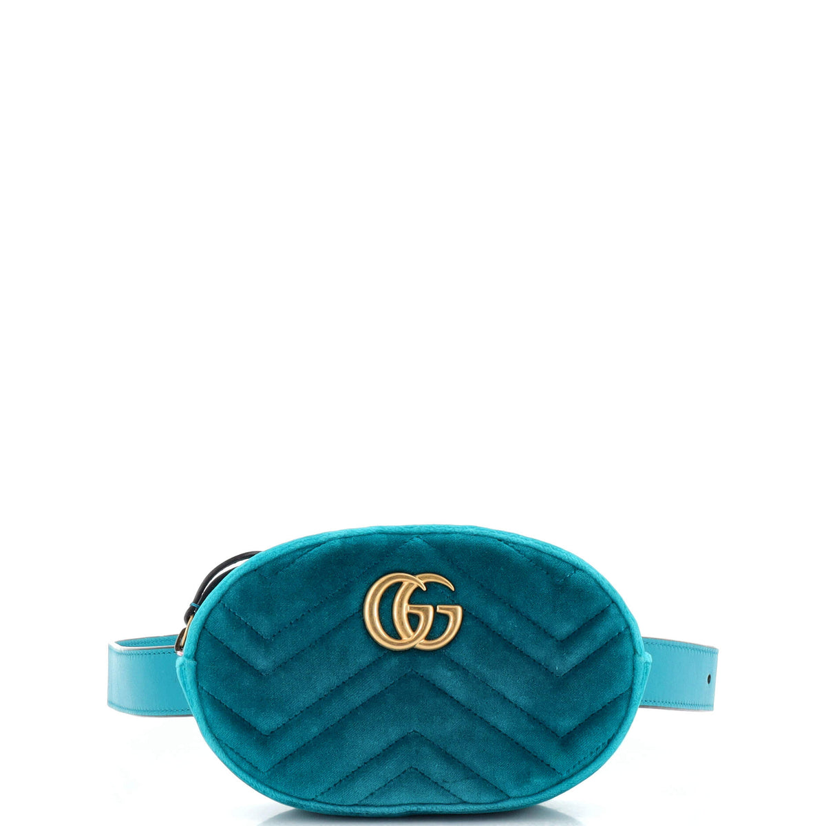 Gucci GUCCI GG Marmont Belt Bag Matelasse Velvet