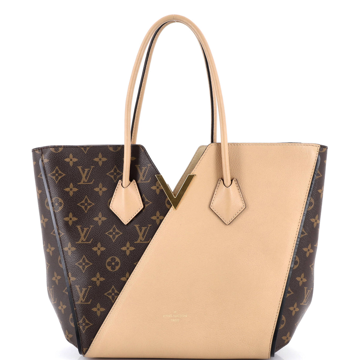 Louis Vuitton Kimono Handbag Monogram Canvas and Leather MM