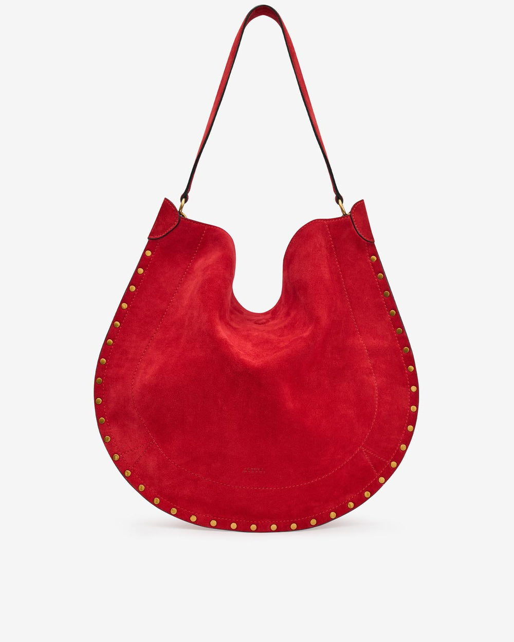 Sac Oskan Hobo Soft - Femme - Rouge carlate - Isabel Marant