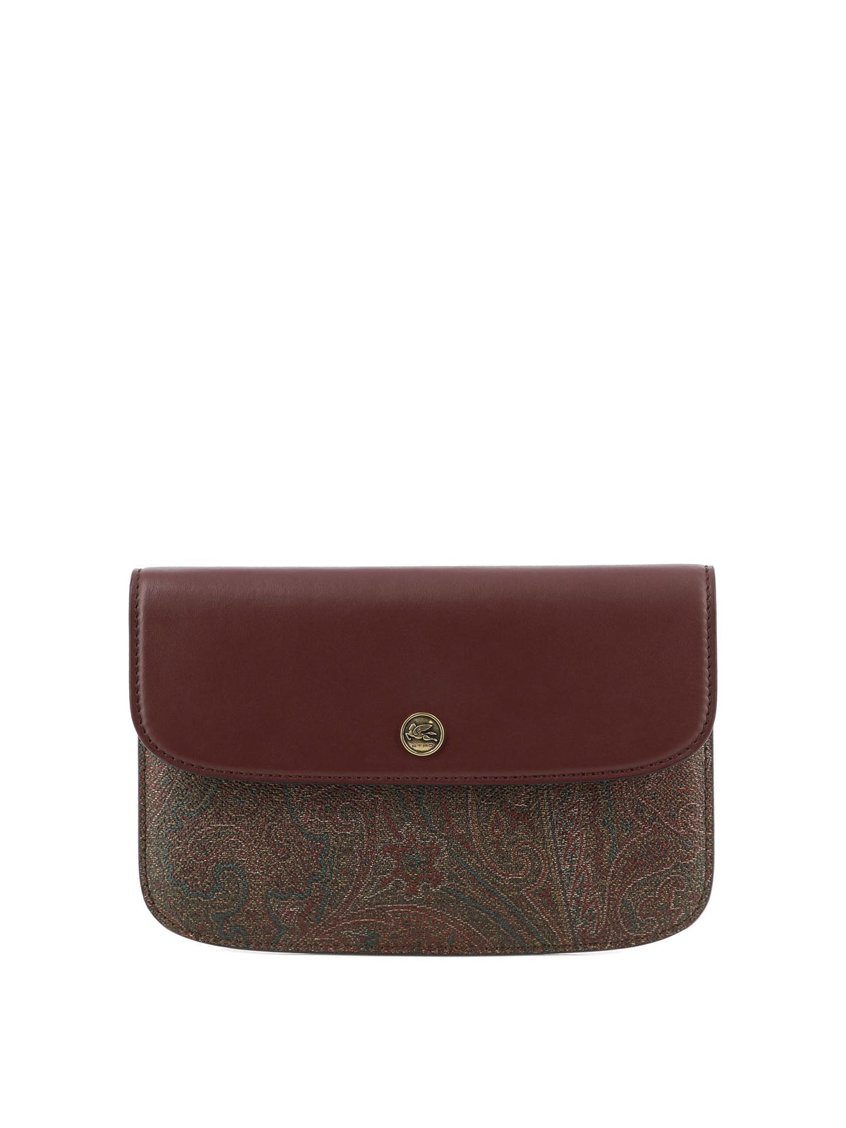 Etro Women's Paisley Document Case in Bordeaux | 1P0908502300