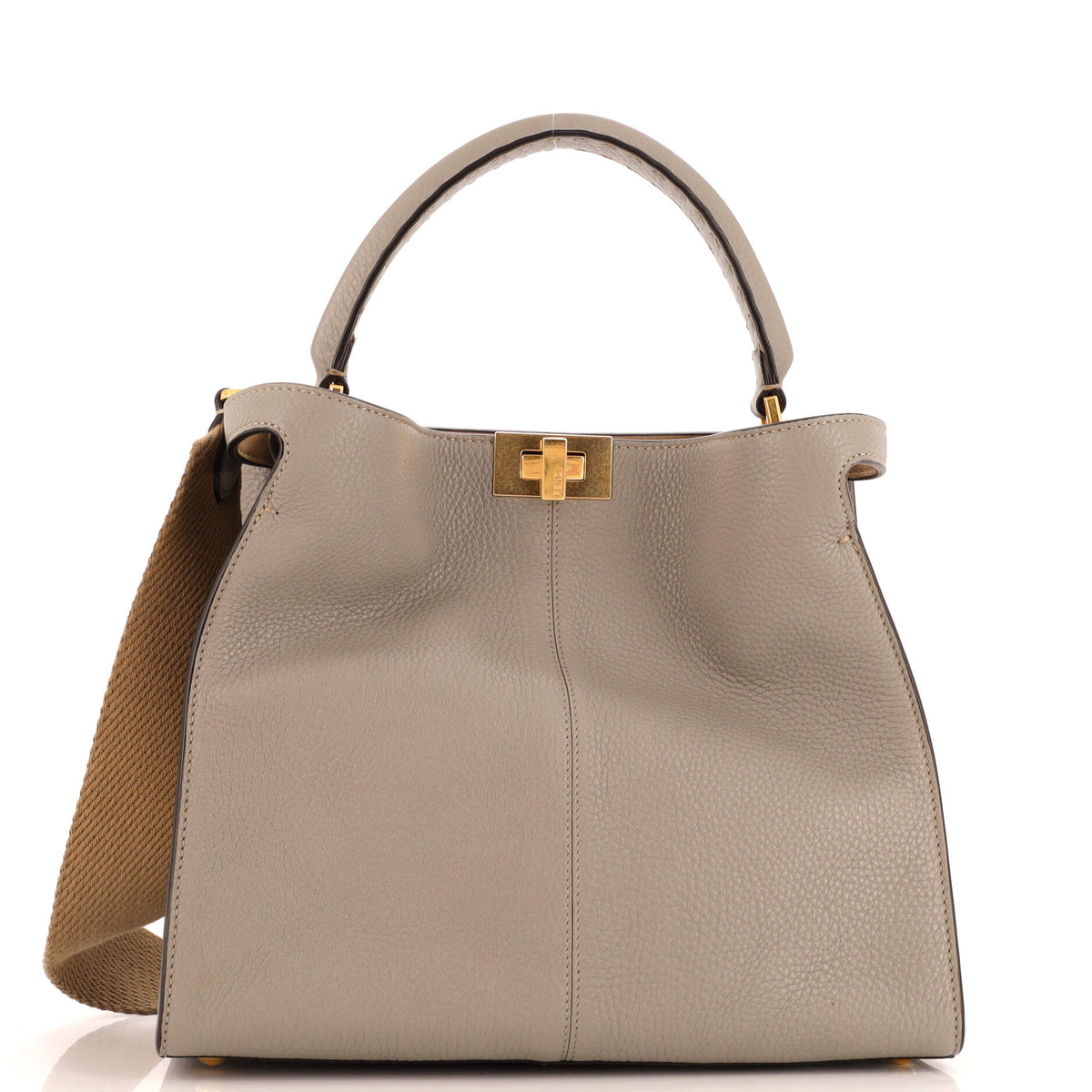 Fendi FENDI Peekaboo X-Lite Bag Leather Medium