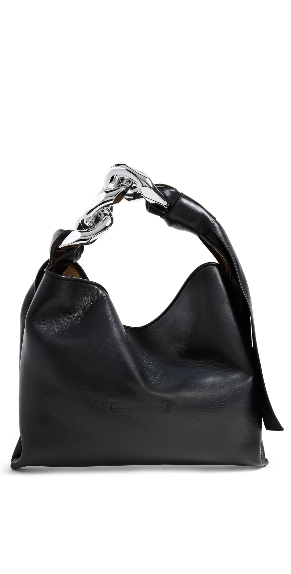 Jw Anderson Small Chain Hobo Bag Black One Size