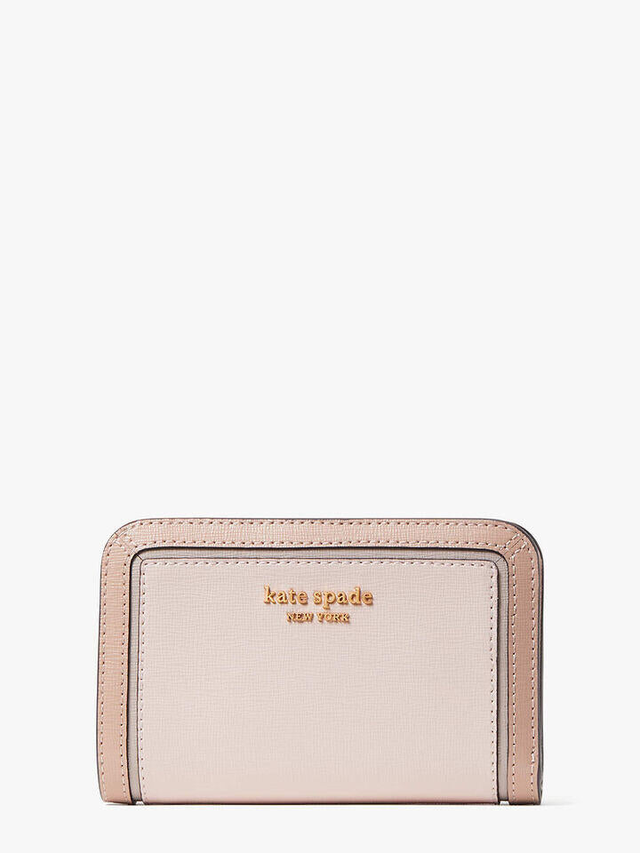 Kate Spade Au Morgan Colourblocked Compact Wallet