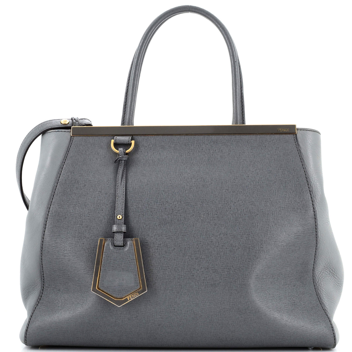 Fendi FENDI 2Jours Bag Leather Medium