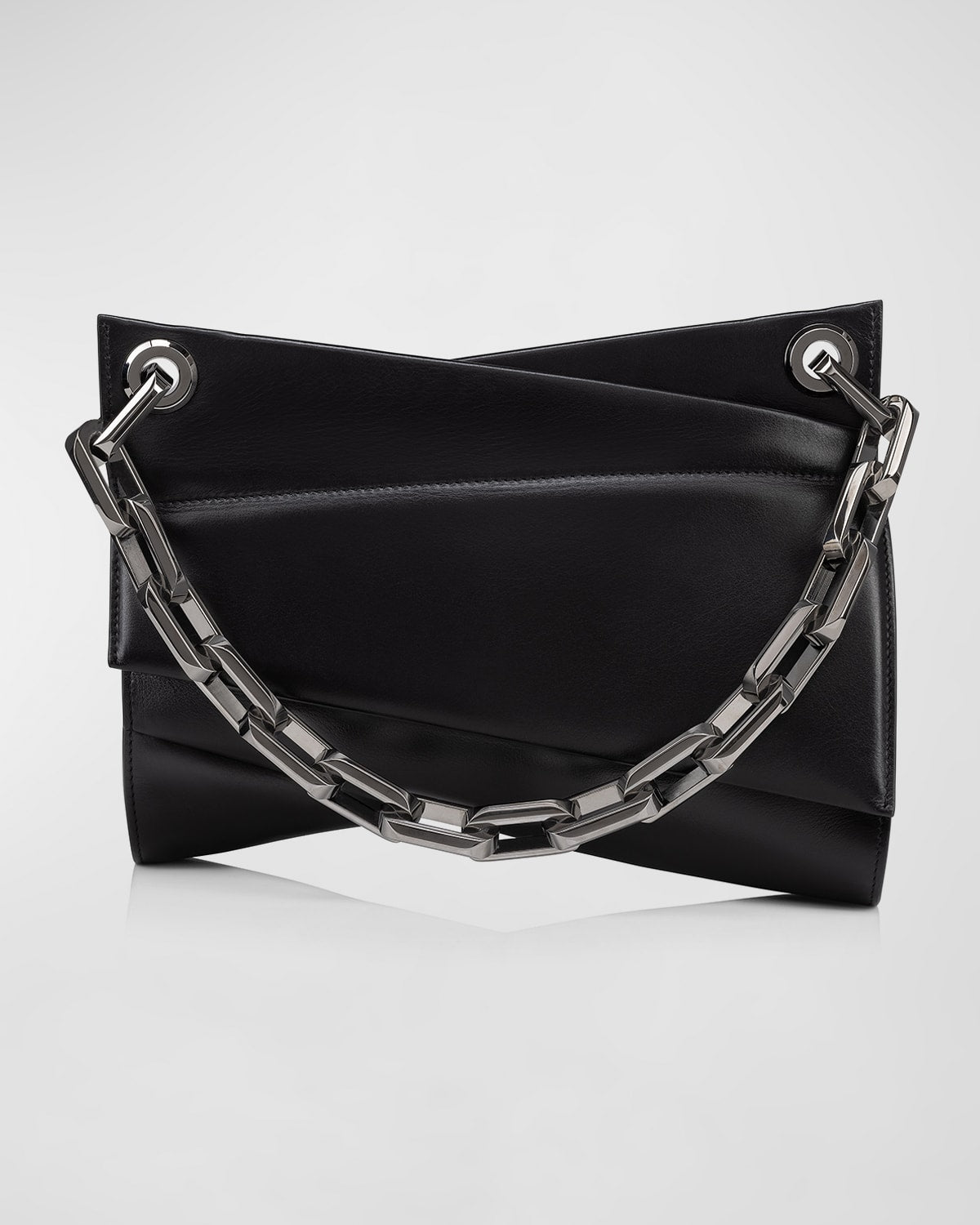 Christian Louboutin Loubitwist Chain Shoulder Bag in Leather