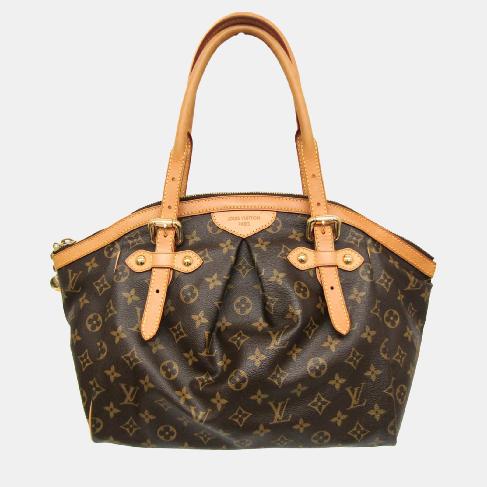 Louis Vuitton Braune GM Tivoli Umhängetasche aus Canvas