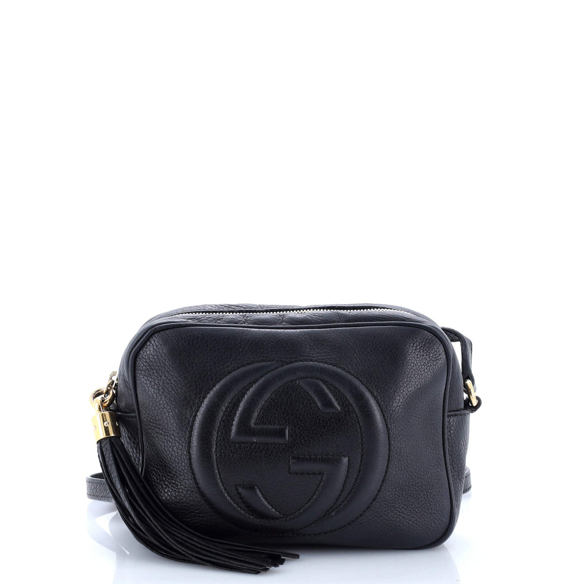 Gucci GUCCI Soho Disco Crossbody Bag Leather Small