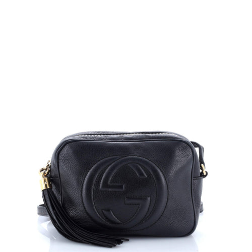 GUCCI Soho Disco Crossbody Bag Leather Small