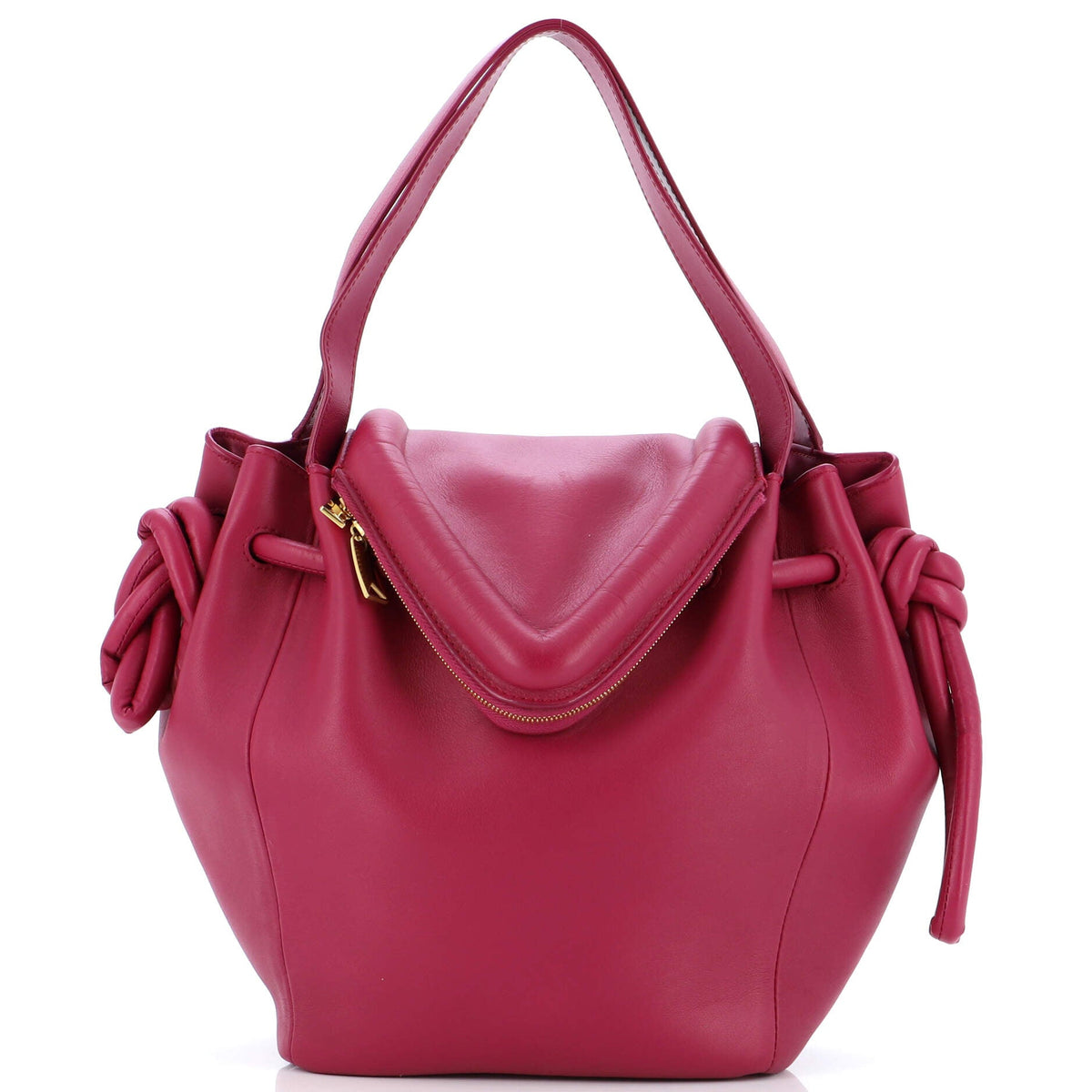 Bottega Veneta Beak Tote Bag Leather Small