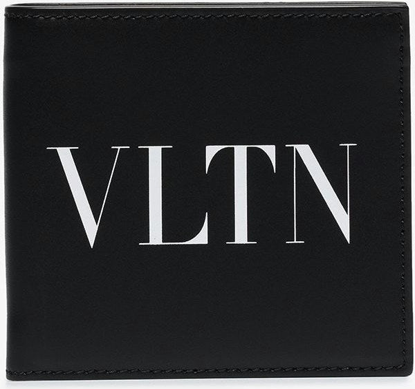 Valentino Garavani Men's Vltn Billfold Wallet in Black | Size UNICA | P0654LVN