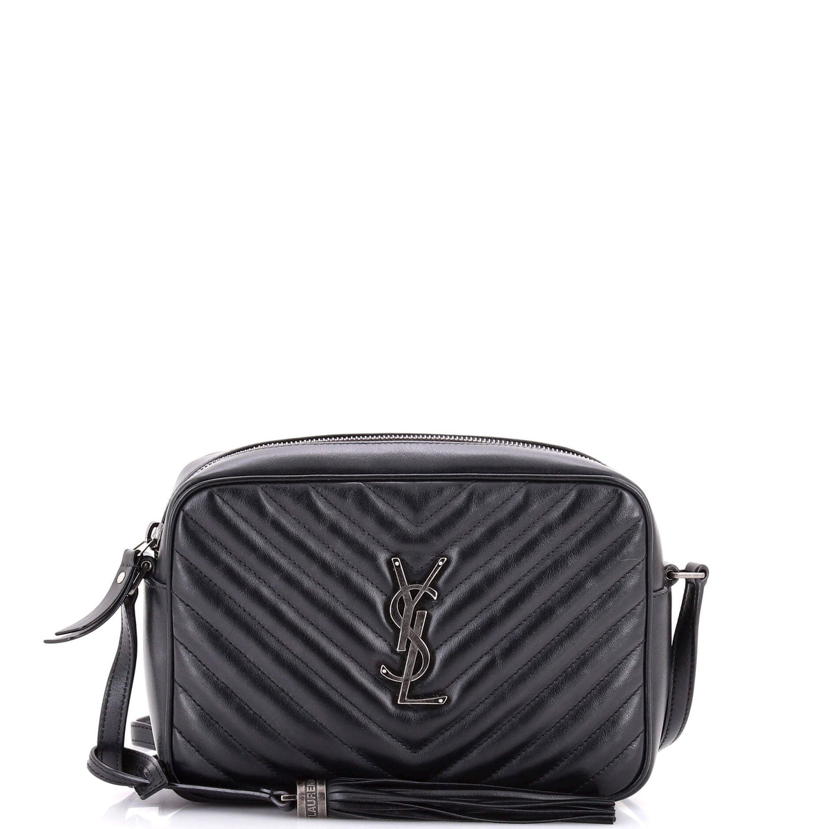 Saint Laurent Lou Camera Bag Matelasse Chevron Leather Small