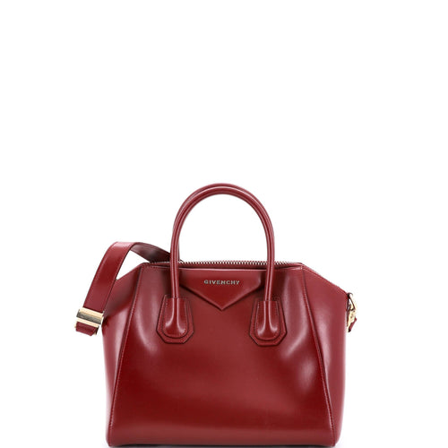 GIVENCHY Antigona Bag Glazed Leather Small