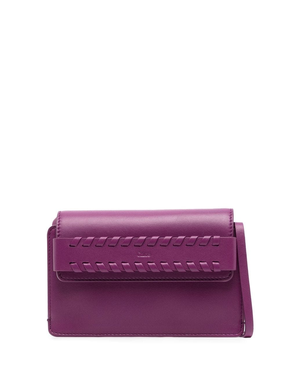 Chloé Women's Mony Pouch Wiht Strap in S.purple | CHC23SP404J58