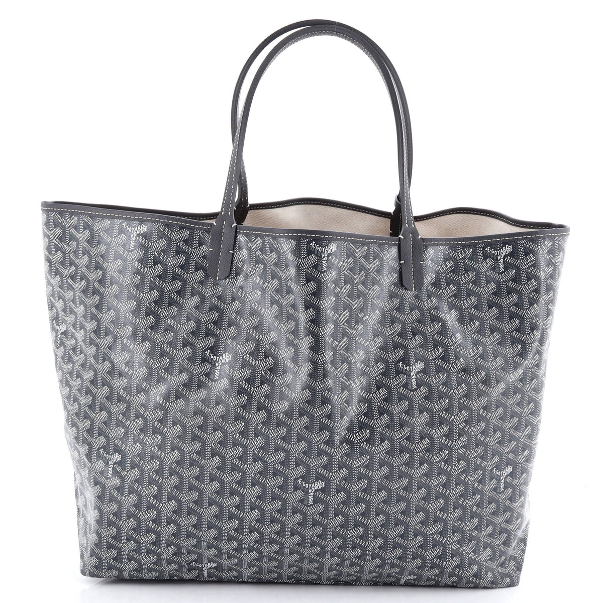 Goyard GOYARD Saint Louis Tote Coated Canvas GM