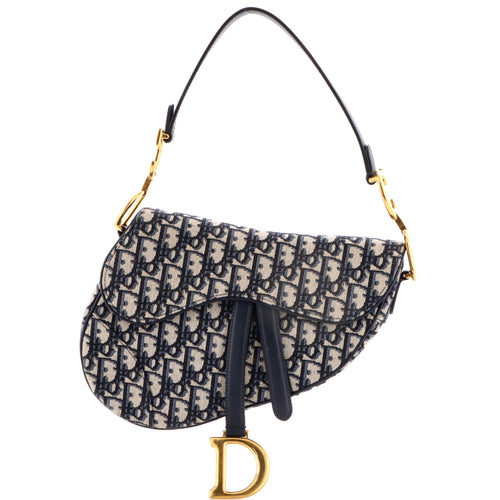 Saddle Handbag Oblique Canvas Medium