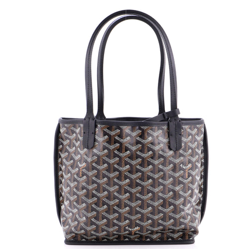 GOYARD Anjou Reversible Tote Coated Canvas Mini