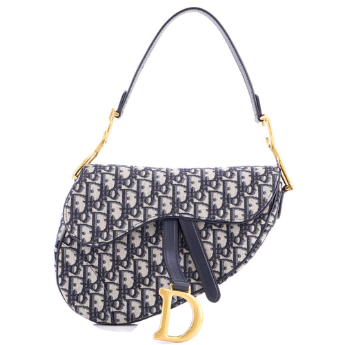 Saddle Handbag Oblique Canvas Medium