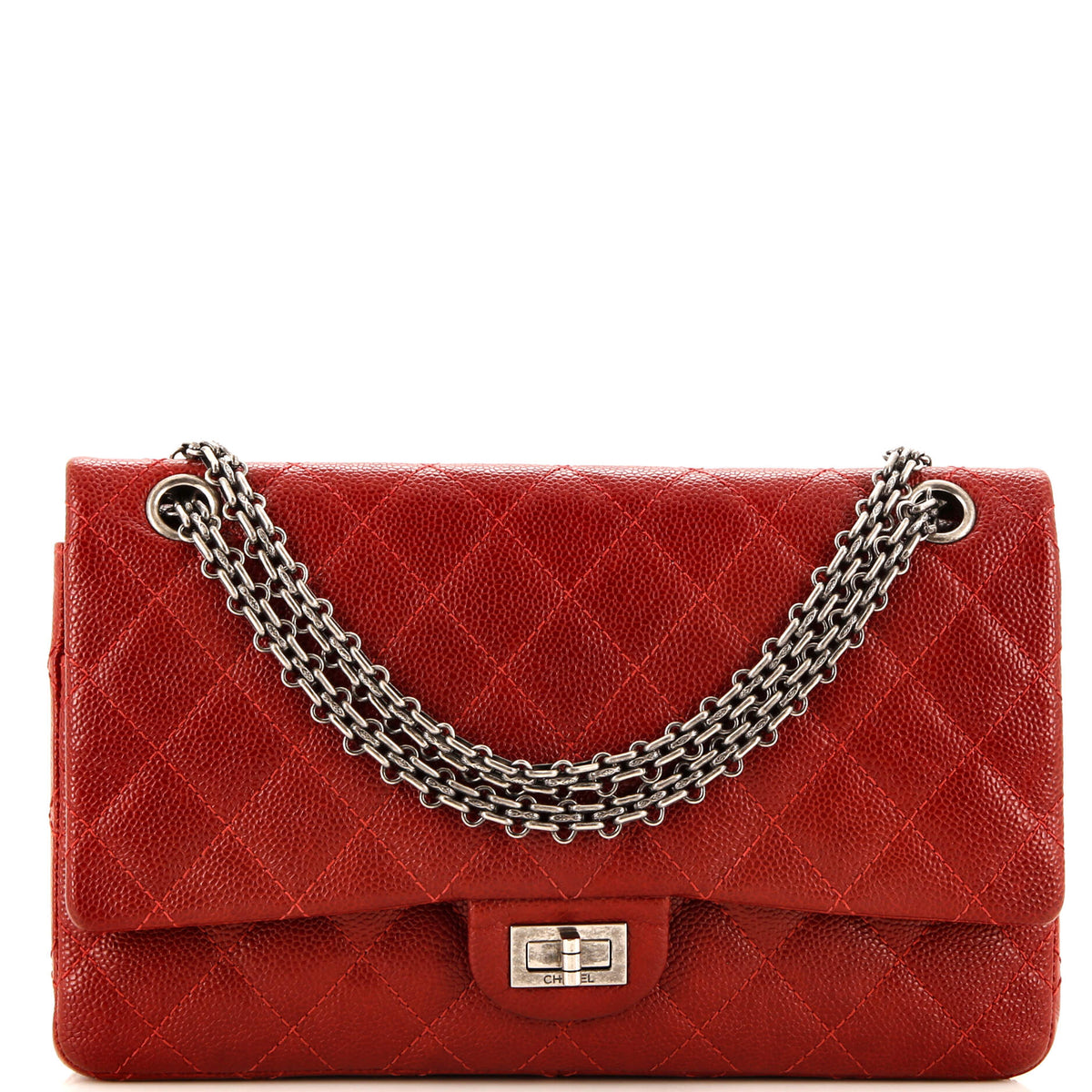 Chanel CHANEL Reissue 2.55 Flap Bag Quilted Caviar 226