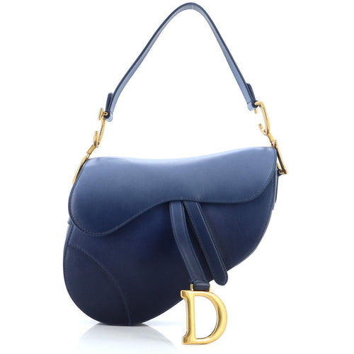 Saddle Handbag Gradient Leather Medium