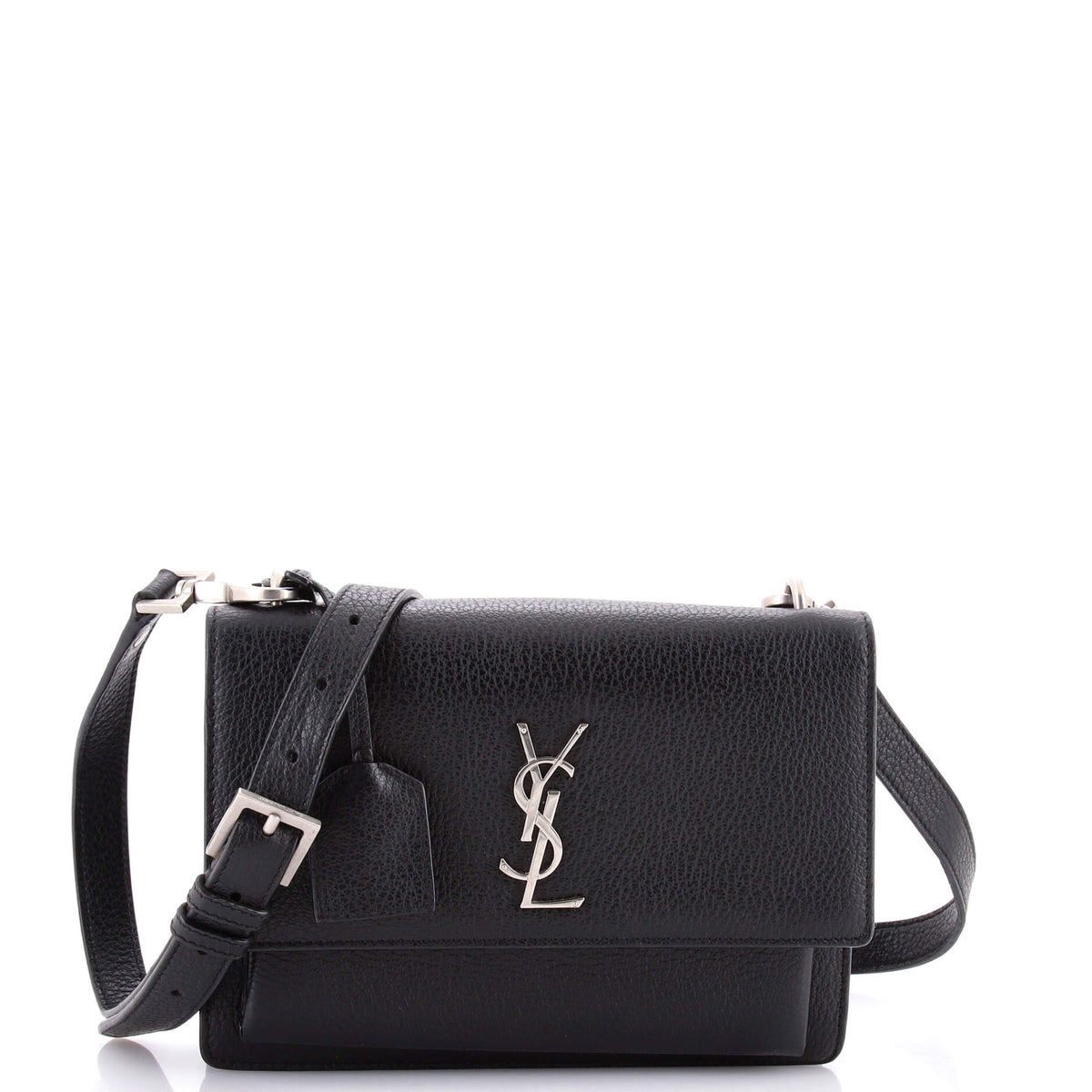 Saint Laurent Sunset Satchel Leather Medium