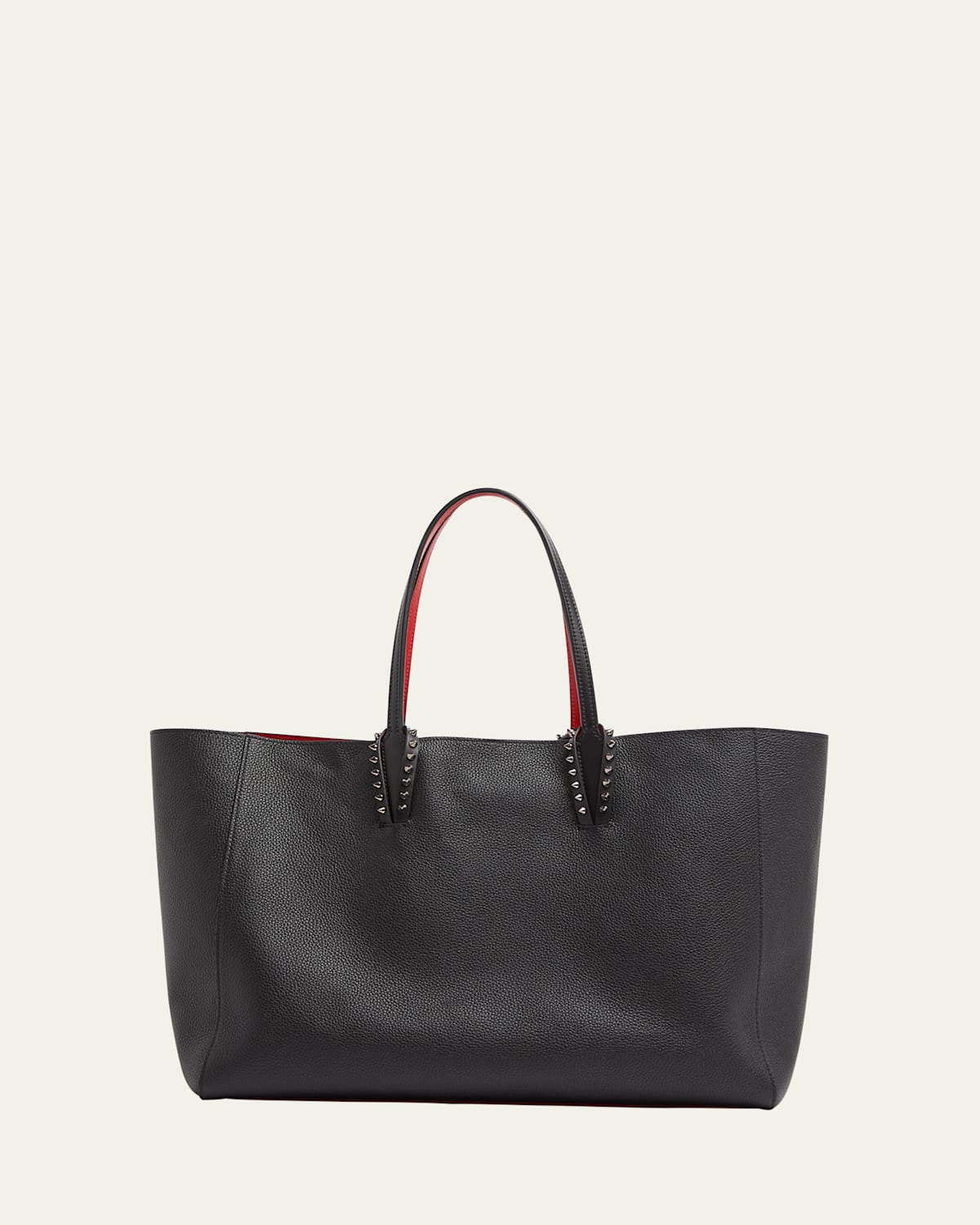Christian Louboutin Cabata Soft Large Tote Bag in Grained Leather