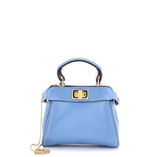 FENDI Peekaboo Bag Leather Nano