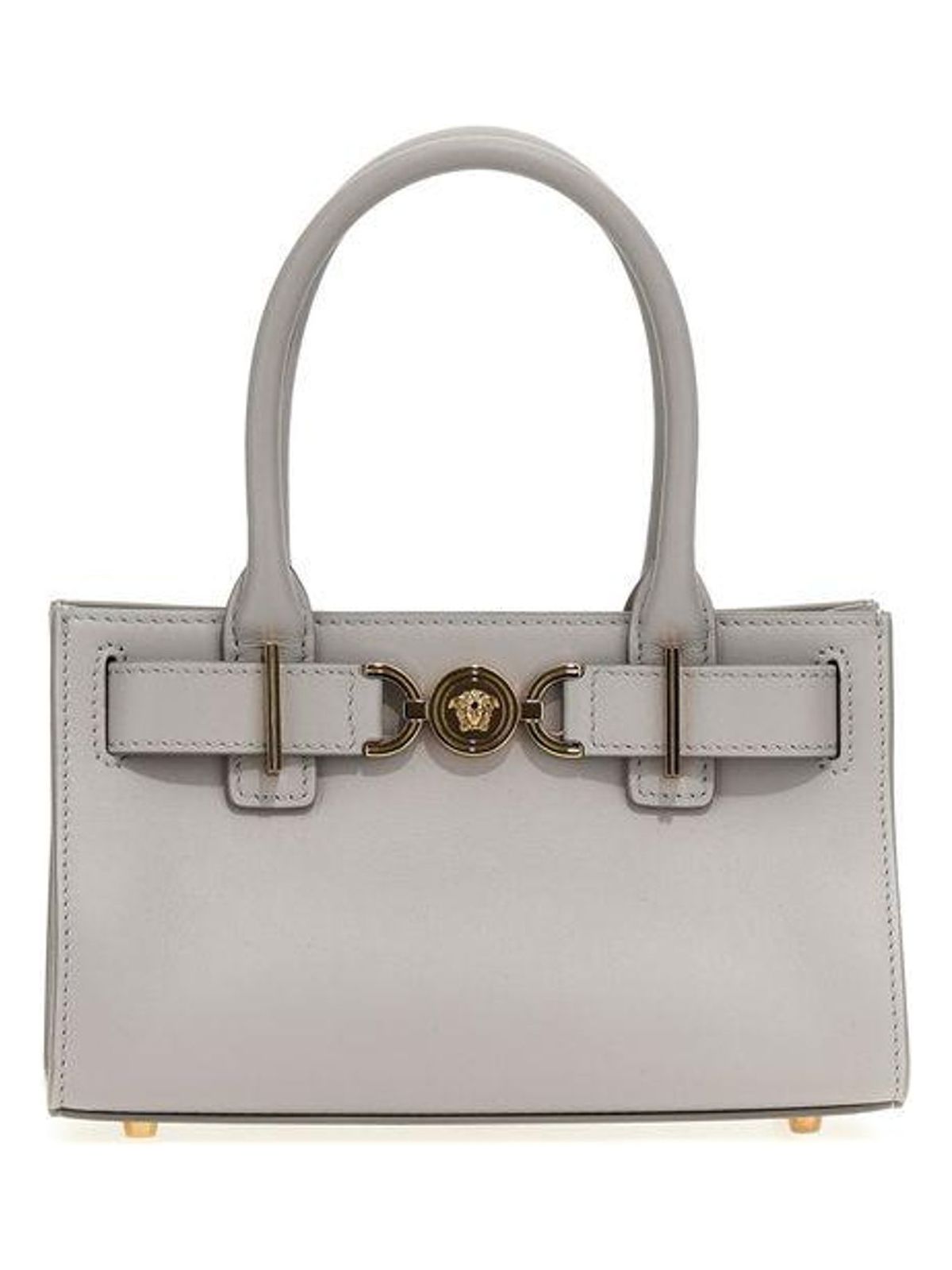 Versace Women's Medusa '95 Small Bag in Pearlgrey | 10131691A10795