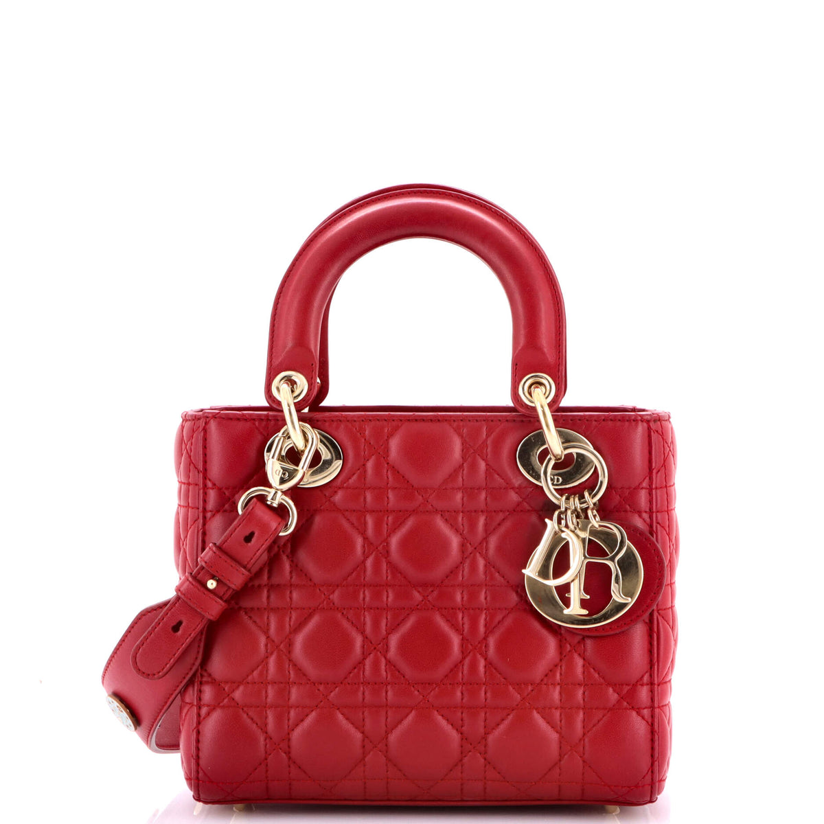Christian Dior My ABCDior Lady Dior Bag Cannage Quilt Lambskin