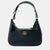 Black Leather Small Aphrodite Double G Logo Shoulder Bag