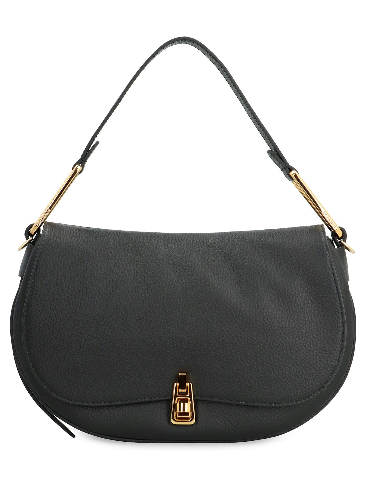 Coccinelle Women's Magie Soft Leather Handbag in Black | E1PQR180301 Color 001