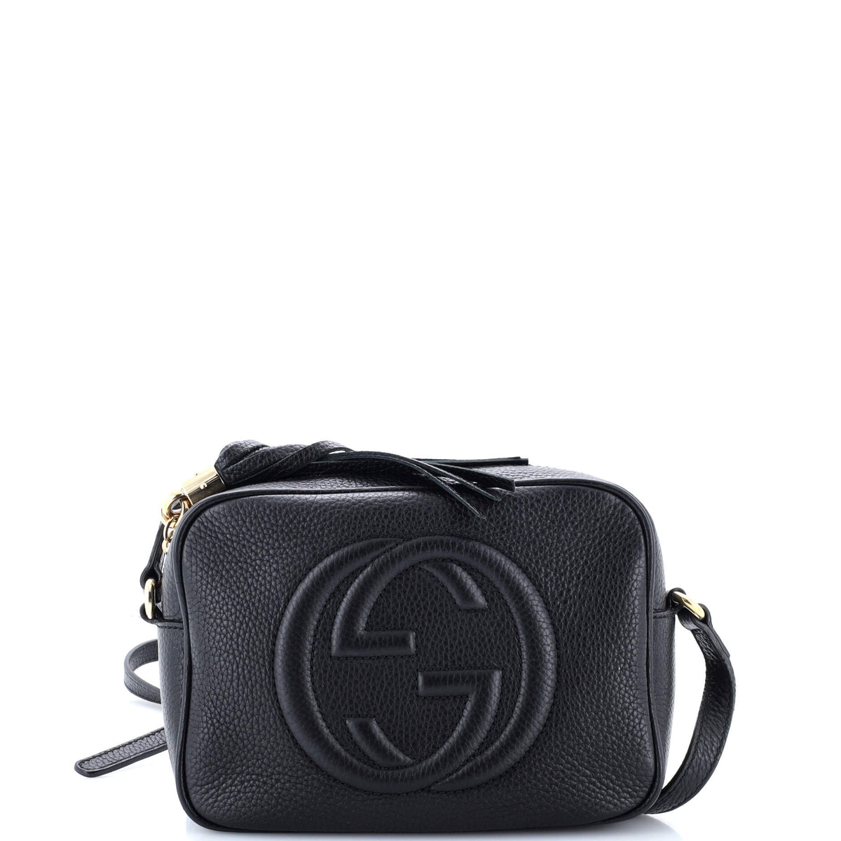Gucci GUCCI Soho Disco Crossbody Bag Leather Small