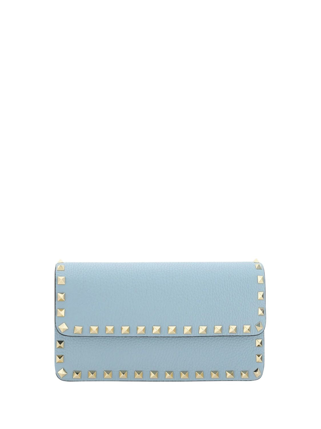 Valentino Garavani Women's Rockstud Wallet W/strap in Bluporcel | 5W2P0S61VSH