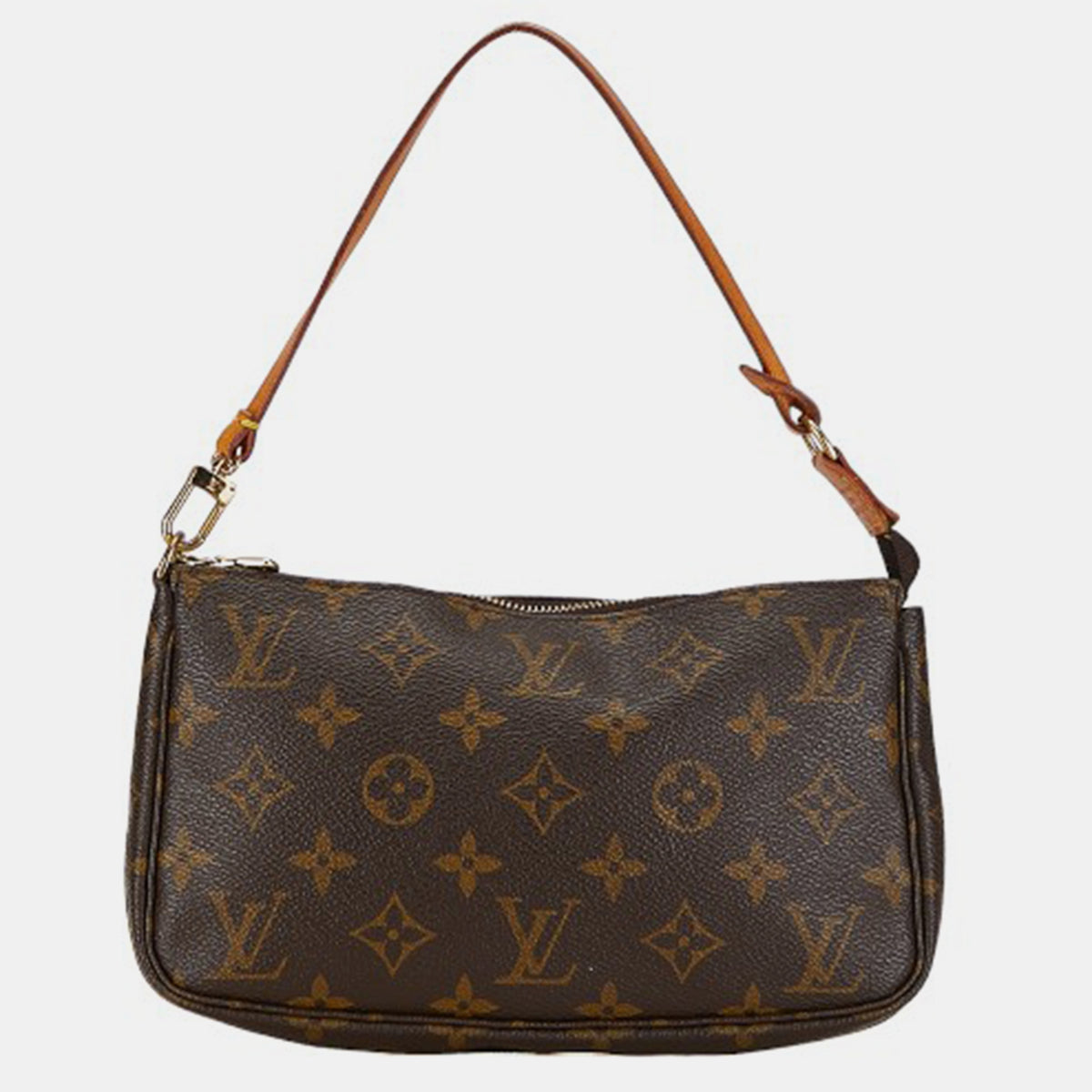 Louis Vuitton Brown Monogram Canvas Pochette Accessoires Bag