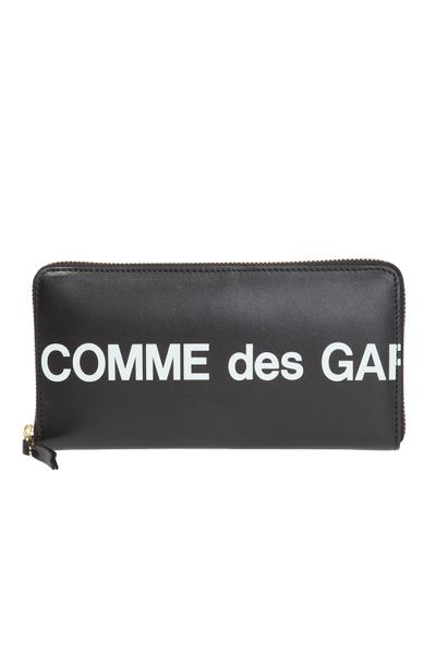 Comme Des Garçons Men's Wallet Huge Lofo in Black | SA0110HL
