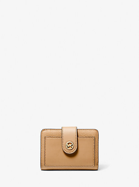 Michael Kors MK Mercer Small Leather Wallet - Brown - Michael Kors