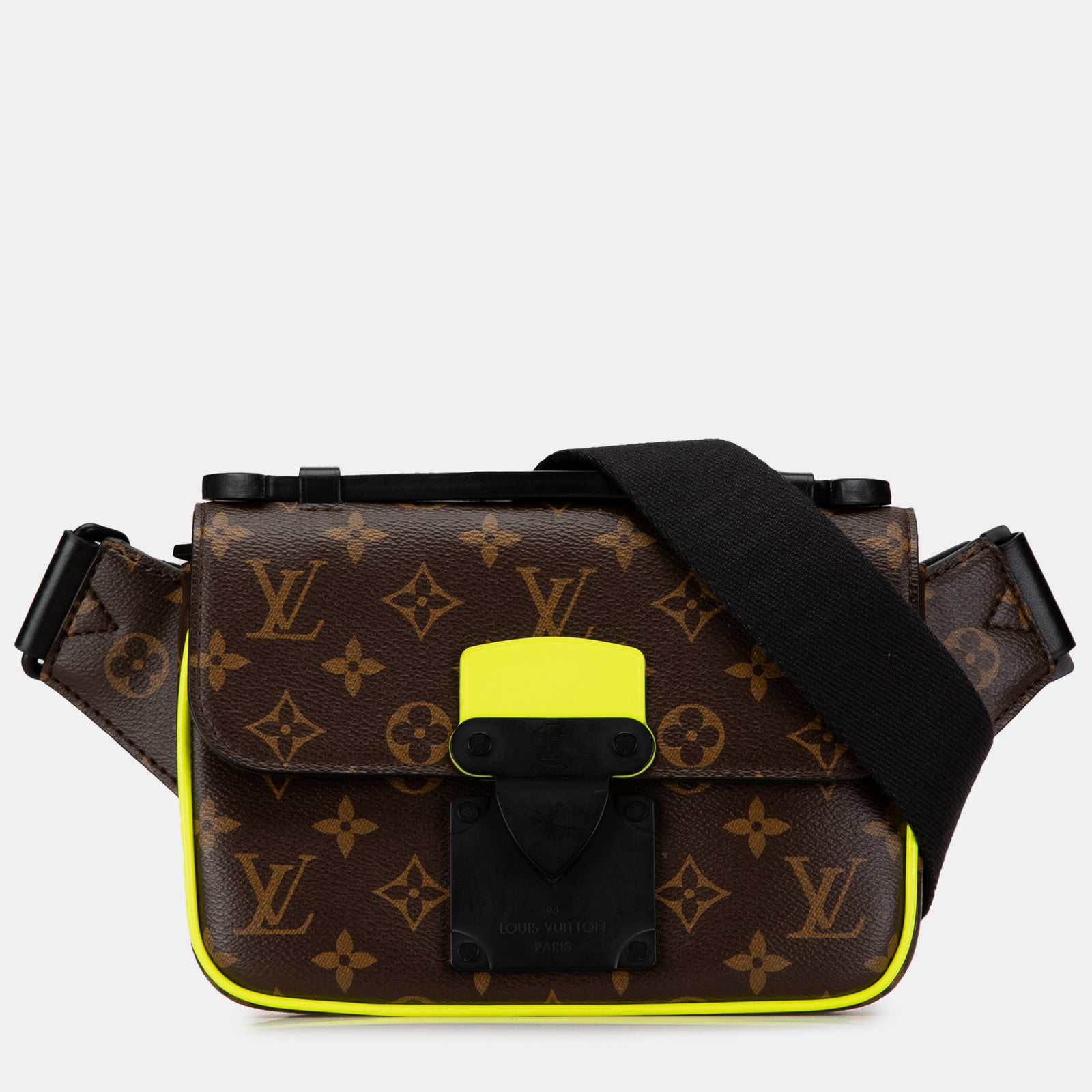 Louis Vuitton Monogrammierte Macassar S Lock Schlinge