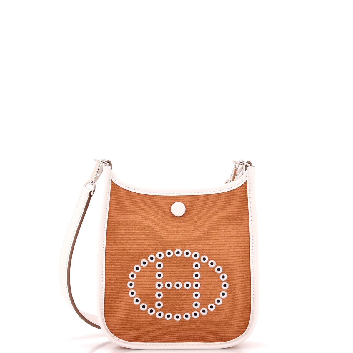 Herm?s Neo Evelyne Bag Toile and Leather TPM