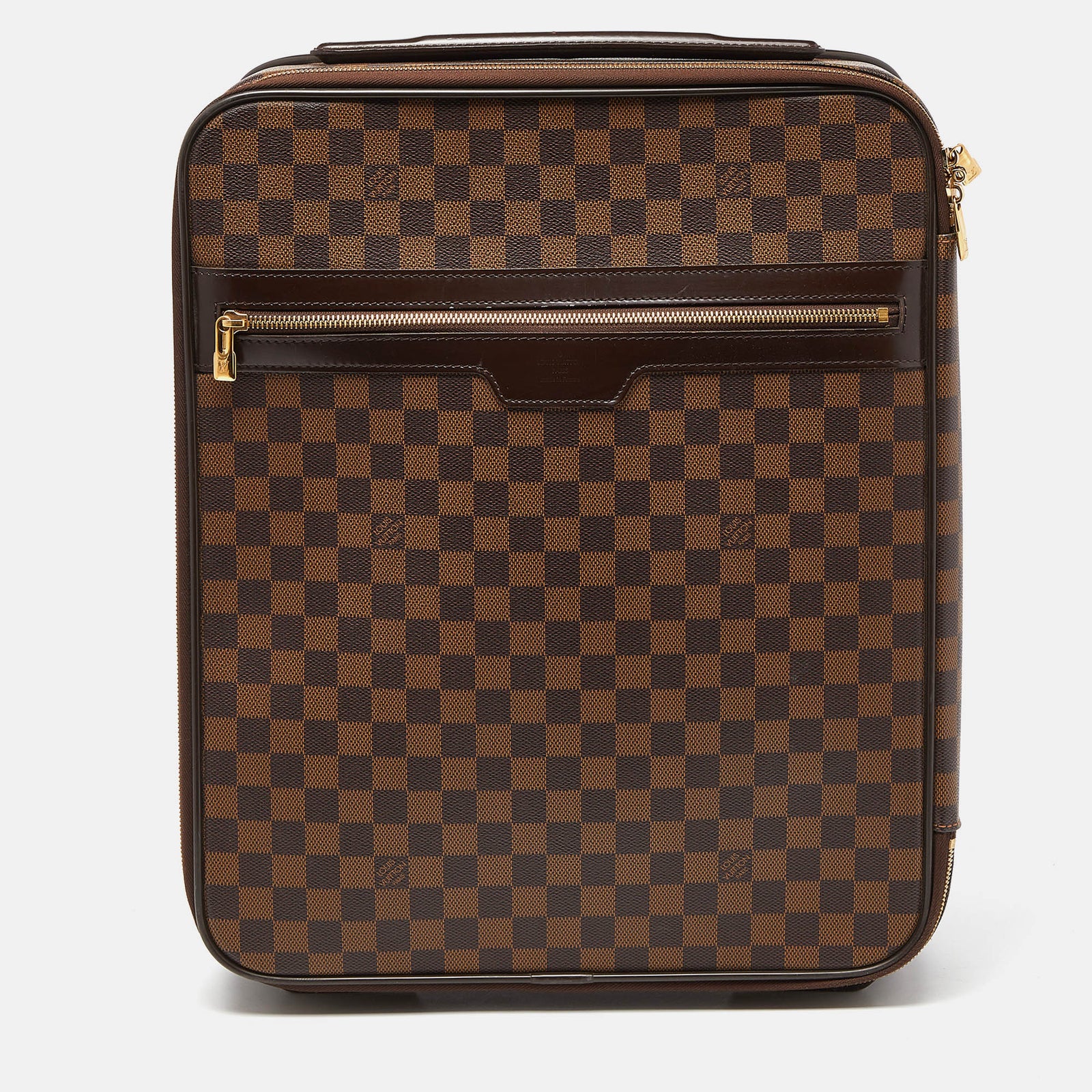 Louis Vuitton Bagage Pegase 45 en toile Damier Ebène