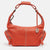 Orange Leather Charlotte Hobo