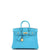 Birkin Handbag Bleu Du Nord Swift with Gold Hardware 25